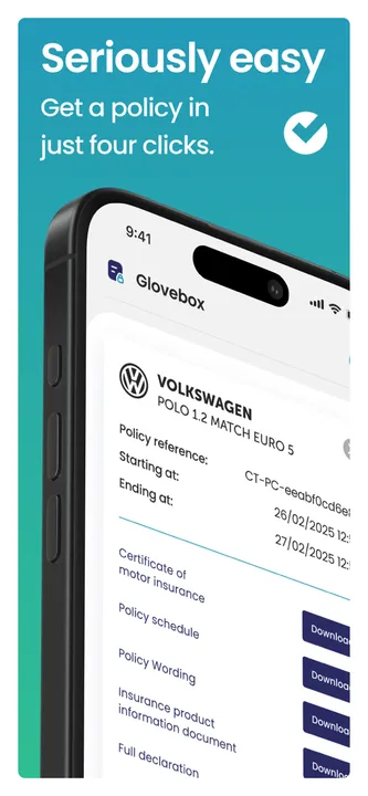 Covertime mobile app screenshot