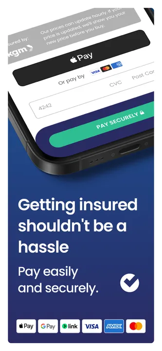 Covertime mobile app screenshot