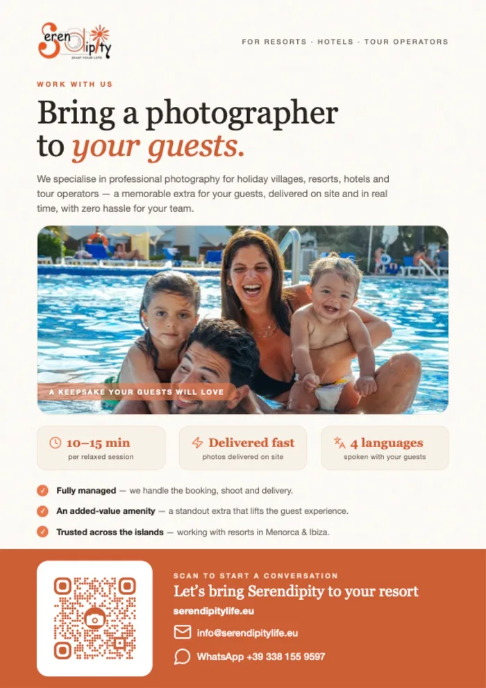 Resort & tour-operator flyer