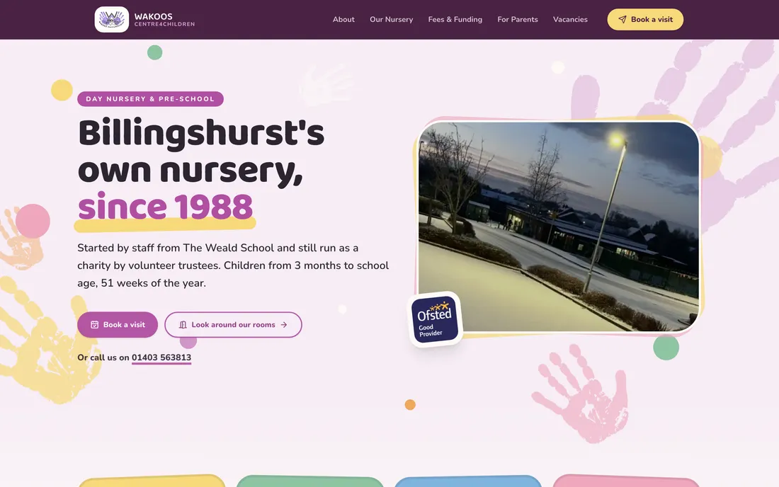 Wakoos Centre4Children screenshot